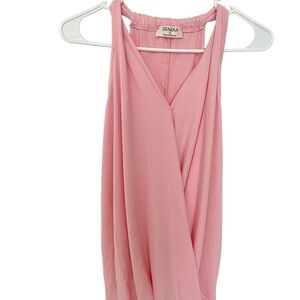 Zenana Outfitters Blush Pink Wrap Tank Top